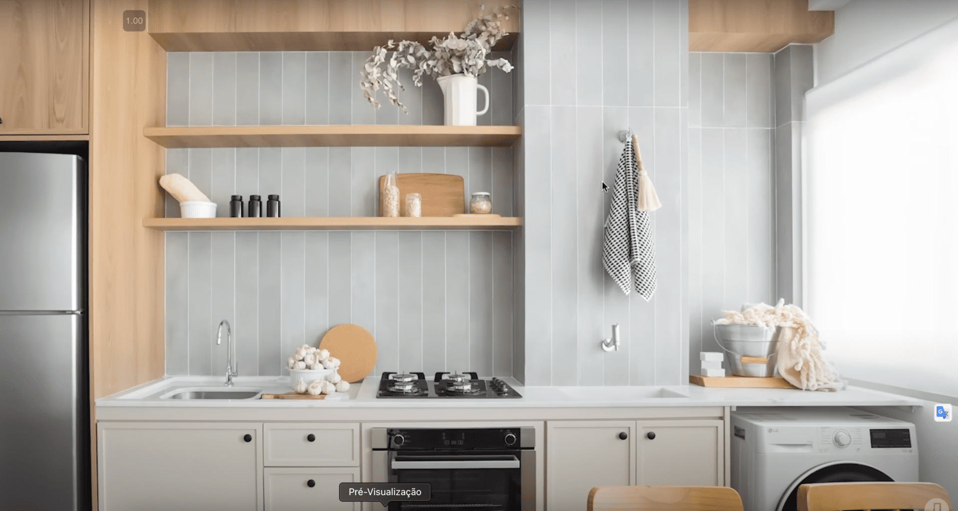Decoração Atemporal: Transformação de Apartamento de 40m² pela DOMA Arquitetura