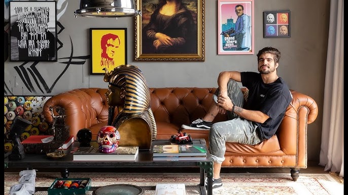 Por dentro da nova casa de Caio Castro, em São Paulo