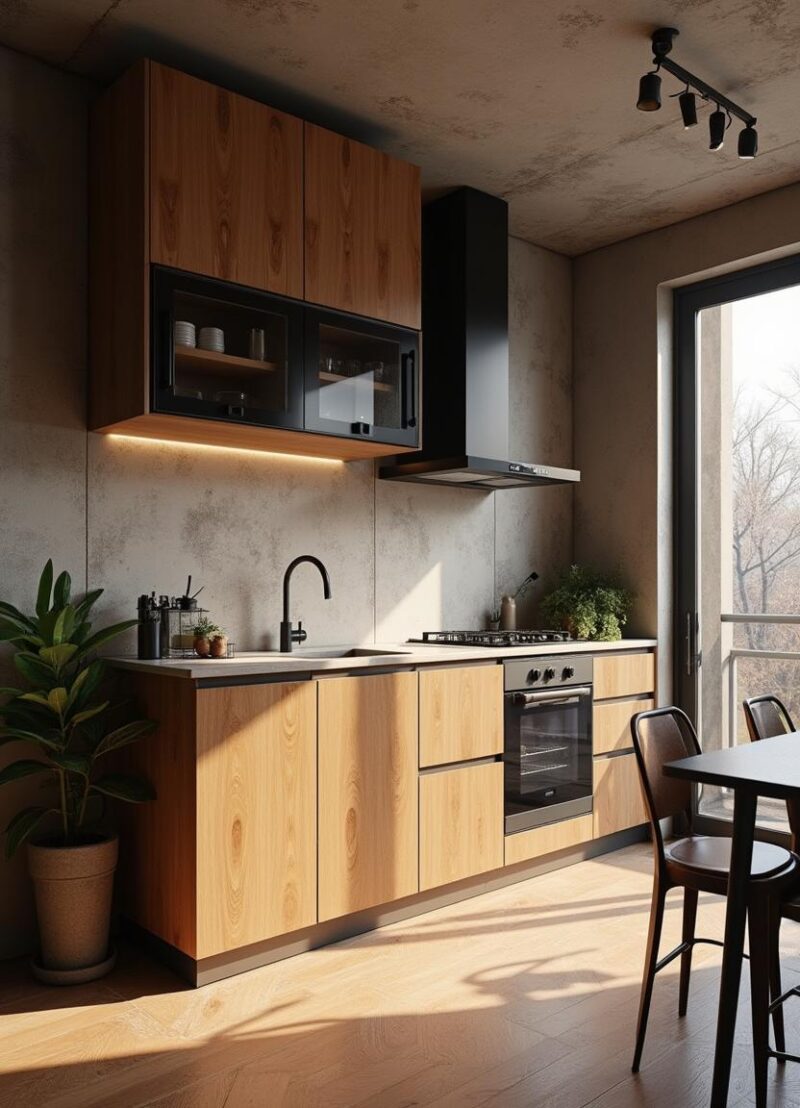 ideias de Cozinha Planejada 2025 para apartamento pequeno orçamento italínea