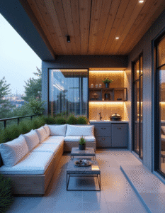 Varanda pequena, grandes ideias! Inspire-se para criar seu cantinho verde com jardinagem vertical, móveis planejados funcionais e dicas de decoração inteligente para varandas compactas. Transforme seu espaço!