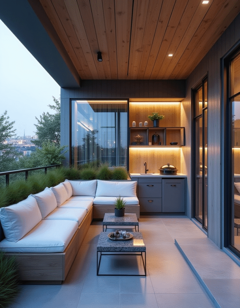 Varanda pequena, grandes ideias! Inspire-se para criar seu cantinho verde com jardinagem vertical, móveis planejados funcionais e dicas de decoração inteligente para varandas compactas. Transforme seu espaço!