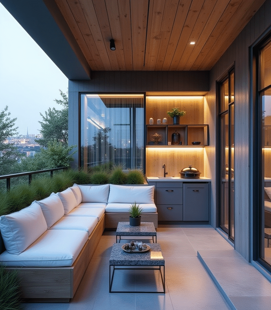 Varanda pequena, grandes ideias! Inspire-se para criar seu cantinho verde com jardinagem vertical, móveis planejados funcionais e dicas de decoração inteligente para varandas compactas. Transforme seu espaço!