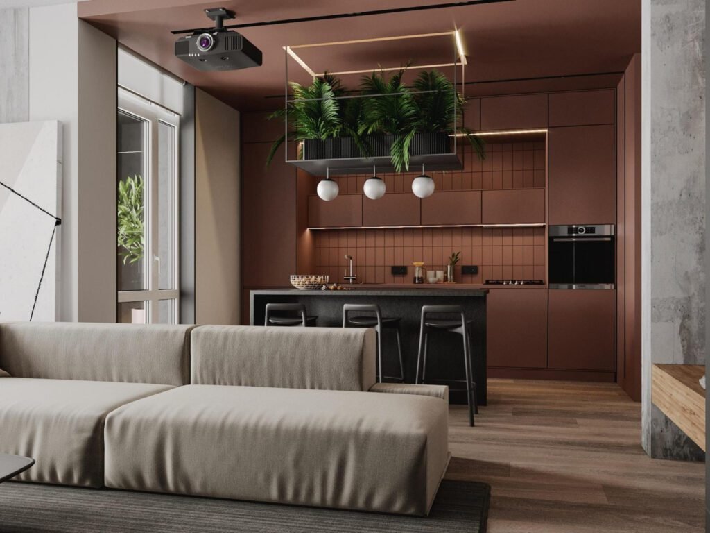 cozinha planejada sob medida para apartamento pequeno com moveis planejados