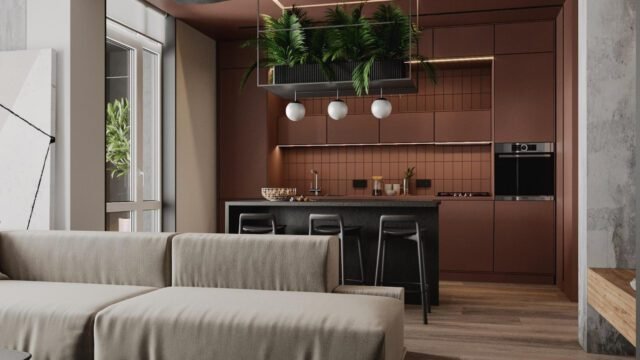 cozinha planejada sob medida para apartamento pequeno com moveis planejados