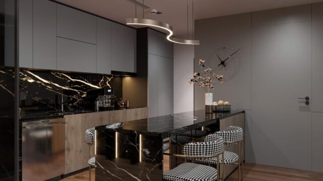 cozinha planejada sob medida para apartamento pequeno com moveis planejados