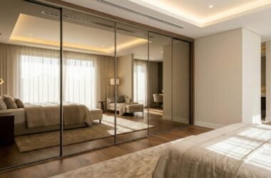 Nem Aberto, Nem Fechado Por que o Closet com Vidro Reflecta é a Tendência de 2026