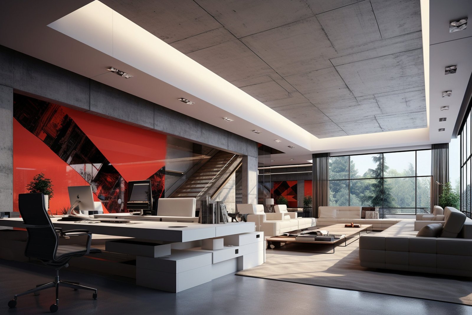 Móveis planejados em Alphaville com materiais resistentes à umidade em destaque.