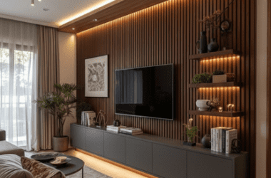 A sala é o cartão de visitas da casa. Descubra como projetar painéis de TV de alto padrão, integrar a varanda gourmet e usar a marcenaria para esconder fios e ampliar o espaço.