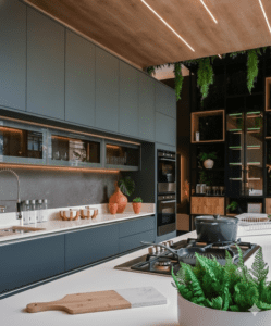 Cozinha moderna, armário de cozinha planejado, estilos de cozinha, tendências cozinha 2026, projeto de cozinha completo.