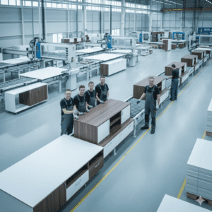 Marcenaria ou Loja de Fábrica? Entenda a diferença técnica, de preço e garantia. Saiba quando contratar um marceneiro artesanal e quando optar por modulados industriais.