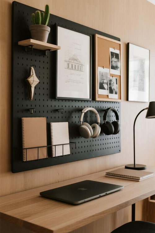 Objetos estratégicos e biofilia aplicados ao fundo de home office