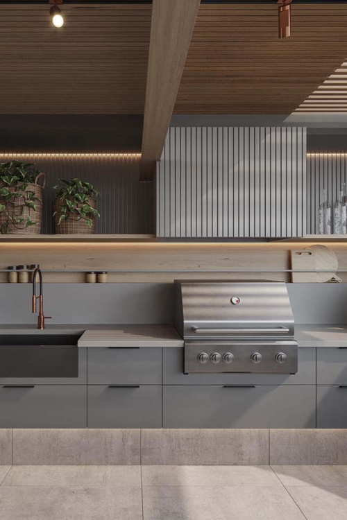 Tijolinhos Modernos Estilo Shou Sugi Ban