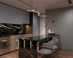 cozinha planejada sob medida para apartamento pequeno com moveis planejados
